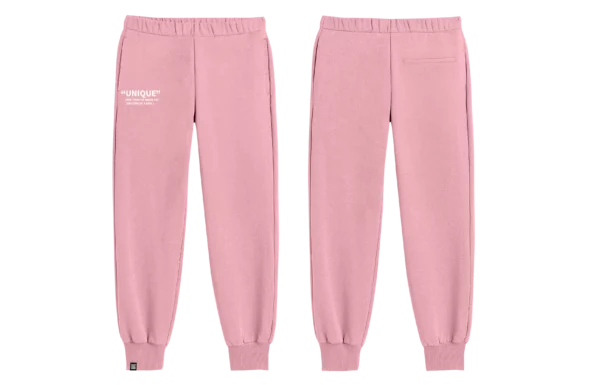 Unique Rib Knitt Cuff Sweatpants