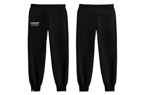 Unique Rib Knitt Cuff Sweatpants