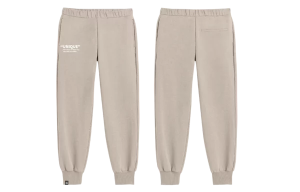 Unique Rib Knitt Cuff Sweatpants