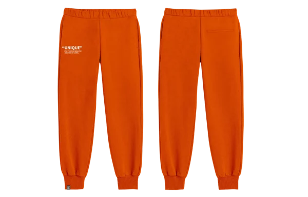 Unique Rib Knitt Cuff Sweatpants