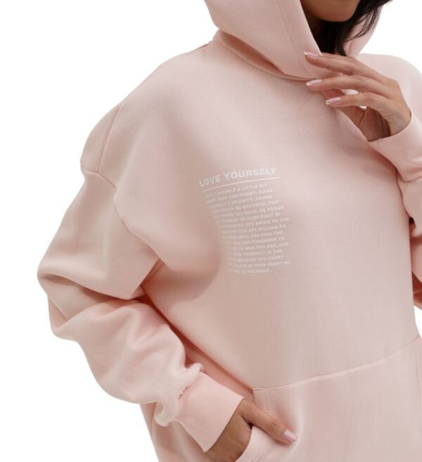 Love yourself hoodie set