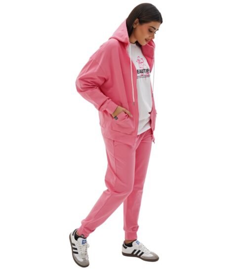 Beautiful zip hoodie + T-shirt set